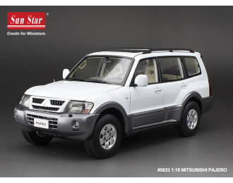 MITSUBISHI Pajero 3.5l V6 V73 (2006), White Grey