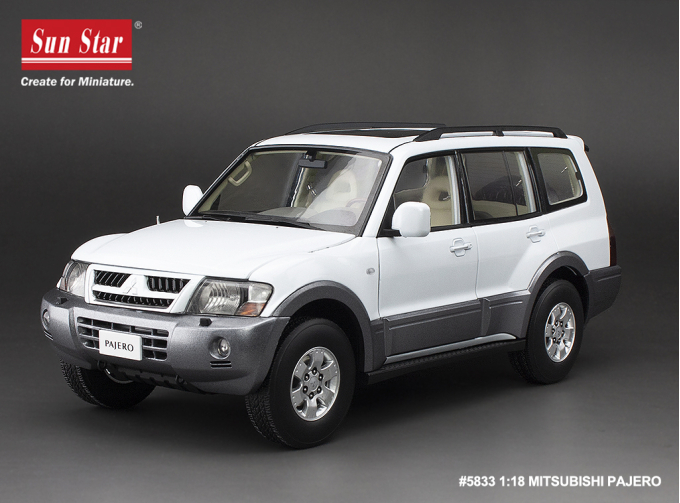 MITSUBISHI Pajero 3.5l V6 V73 (2006), White Grey