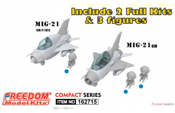 Сборная модель MIG-21 SM/F/BIS & MIG-21 UM