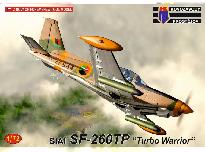 Сборная модель Самолёт SIAI SF-260TP „Turbo Warrior“