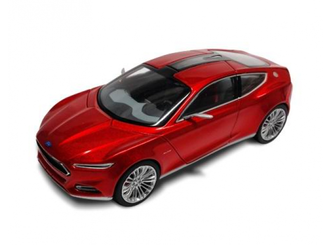 FORD Evos Concept 2012, red