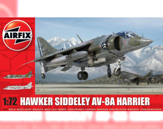 Сборная модель Самолет-штурмовик Hawker Siddeley AV-8A Harrier