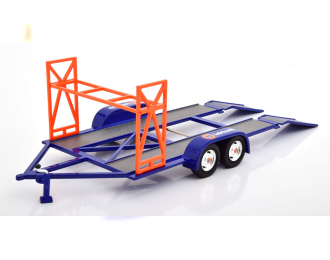 SONSTIGES Trailer, blue/white/orange