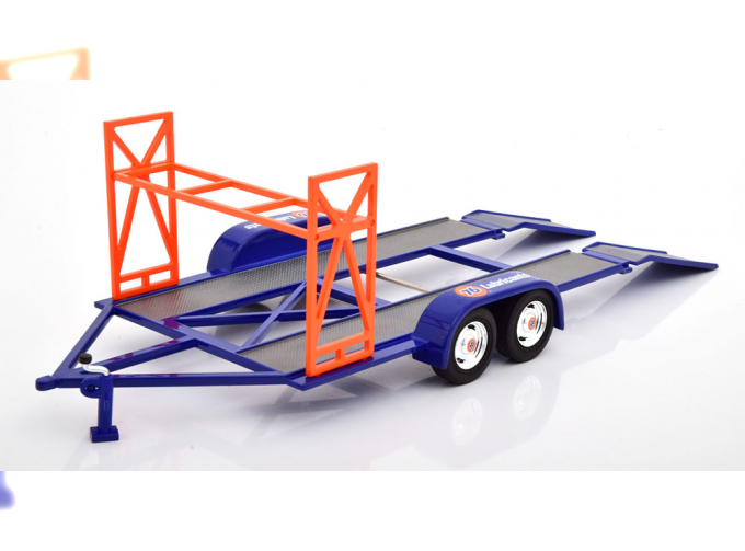 SONSTIGES Trailer, blue/white/orange