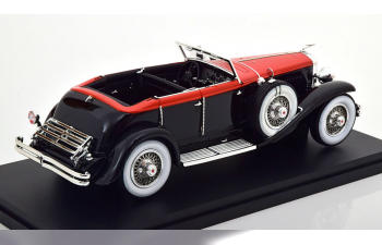 DUESENBERG Model J Riviera Phaeton by Brunn (1934), black orange