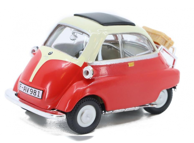 BMW Isetta 250 (1960), red/white