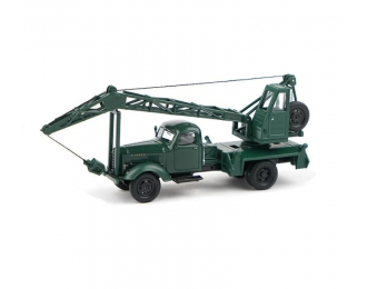 FAW Jiefang CA10 Truck Crane, green