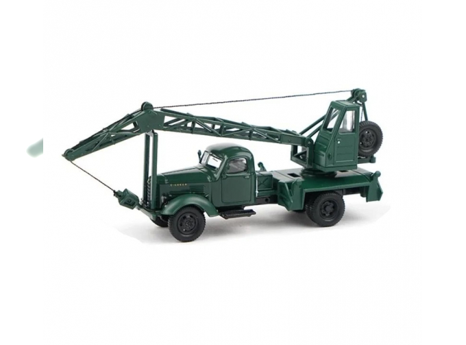 FAW Jiefang CA10 Truck Crane, green