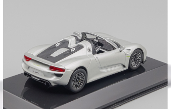 Porsche 918 Spyder, silver