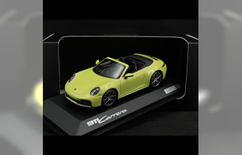 PORSCHE 911 992-2 Carrera Cabriolet Open (2024), Cartagena Yellow
