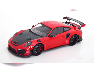 PORSCHE 911 (991 II) GT2 RS (2018), red grey