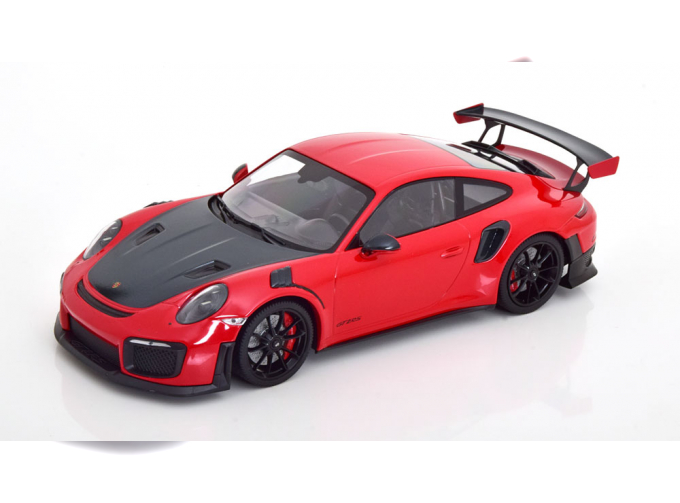 PORSCHE 911 (991 II) GT2 RS (2018), red grey