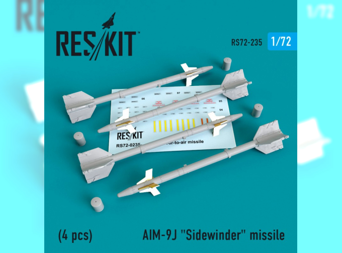 Ракеты для AIM-9J "Sidewinder" (4 штуки)