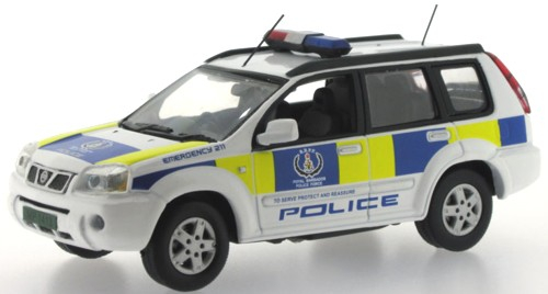 NISSAN X-TRAIL 2008 BARBADOS Police, white