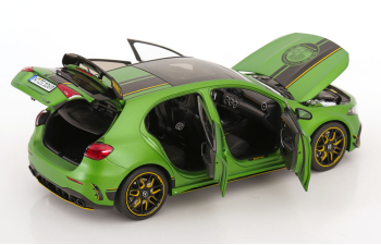 MERCEDES-BENZ AMG A 45 S 4Matic+, matt green-metallic /black-yellow