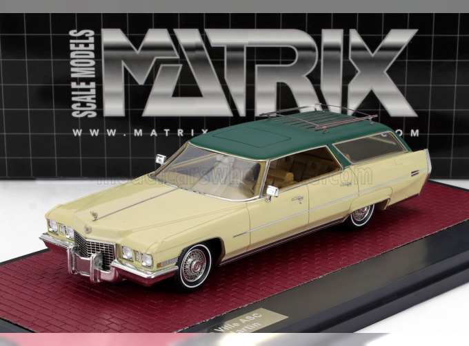CADILLAC DeVille ASC Wagon (1972), beige