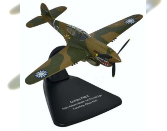 Curtiss P-40E "Warhawk" американский пилот Robert Neale «Летающие тигры» Китайские ВВС 1942