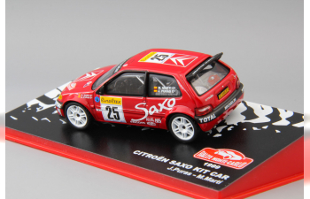 CITROEN Saxo Kit Car J.Puras - M.Marti #25 (1999), red