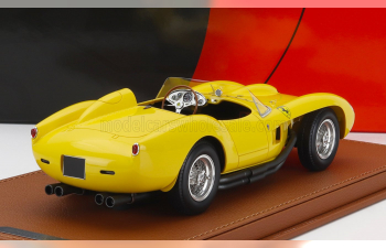 FERRARI 250tr Testarossa Spider (1957) - Con Vetrina - With Showcase, Yellow