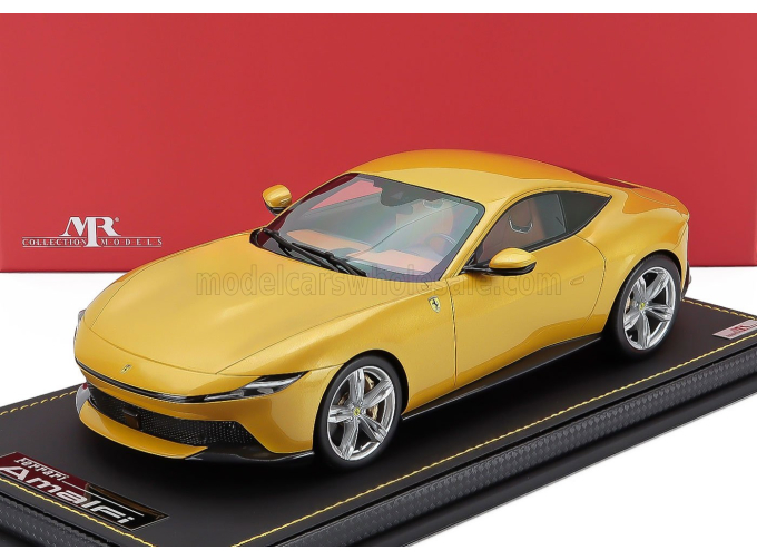 FERRARI Amalfi (2025) - Con Vetrina - With Showcase, Giallo Montecarlo - Yellow