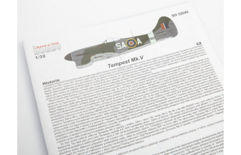 Сборная модель Hawker Tempest Mk.V