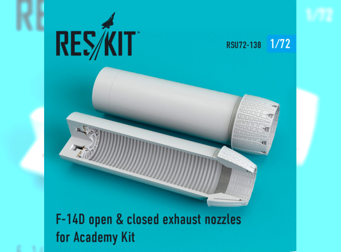 Выхлопные сопла (открытое и закрытое) F-14D