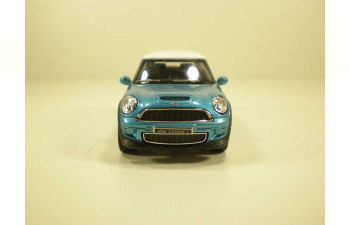 MINI Cooper S, blue / white