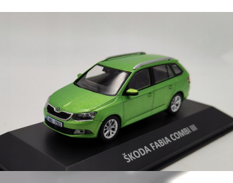 Skoda Fabia Combi III (2015) (75), green