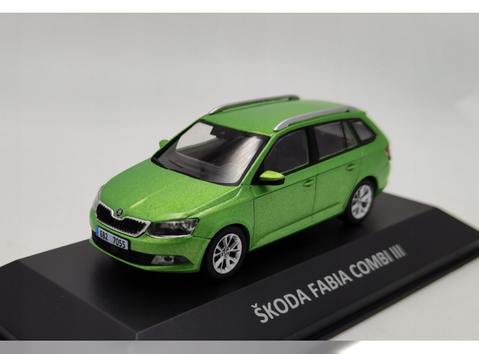 Skoda Fabia Combi III (2015) (75), green