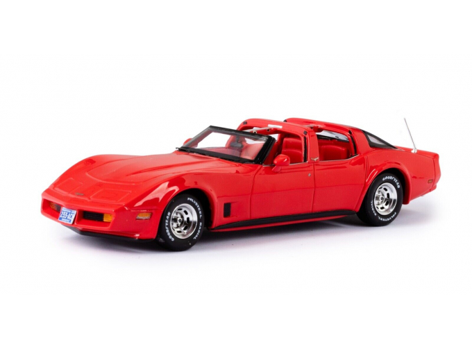 CHEVROLET Corvette America four door (1980), red