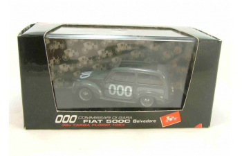 FIAT 500C Belvedere 38a Targa Florio 000 Commissari di Gara (1954), grey