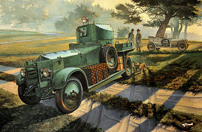 Сборная модель Британский бронеавтомобиль (Pattern1920 Mk.I)