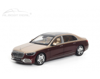 MERCEDES-BENZ-Maybach S-Class S680 (2021), Kalahari Gold / Rubellite Red