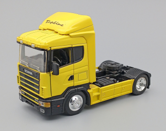 SCANIA R124/400, yellow