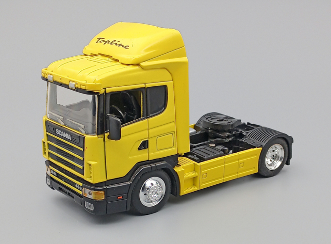 SCANIA R124/400, yellow