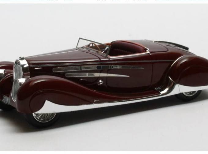 BUGATTI Type 57C Cabriolet VanVooren Shah of Iran 1939 Maroon