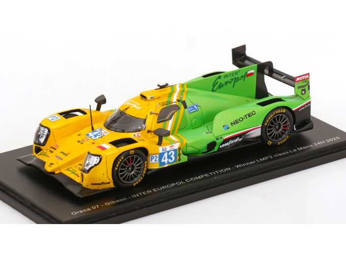 ORECA 07 №43 18th 24h LeMans Nick Yelloly, Jakub Smiechowski, Tom Dillmann (2025)