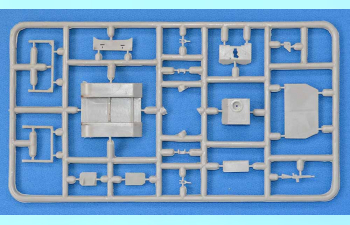 Сборная модель Французская противотанковая тачанка (6x6) W15T-CC