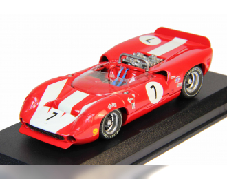 LOLA T70 Spyder Riverside J. Surtees (1966), red