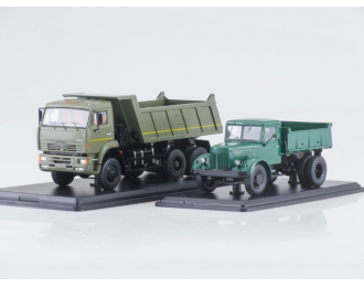 Набор: Камский грузовик 6522 6x6 + Минский-205