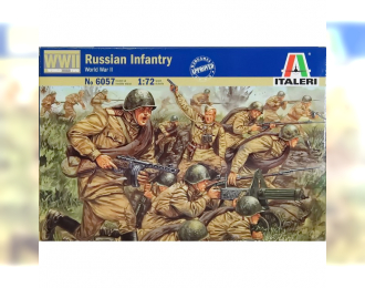 Сборная модель солдаты WWII - RUSSIAN INFANTRY