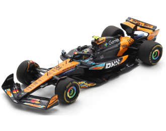 McLAREN F1 Mcl39 Team Mclaren №81 2nd Abu Dhabi Gp( 2025) Oscar Piastri, Orange Black