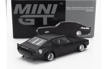 NISSAN Skyline Kenmeri Liberty Walk (1994), Matt Black