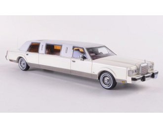 LINCOLN TOWNCAR Formal Limousine Stretch 1985, White