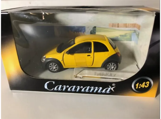 FORD Ka, yellow