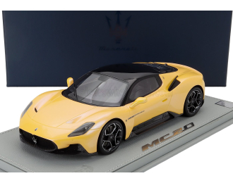 MASERATI Mc20 (2020) - Con Vetrina - With Showcase, Giallo Genio - Yellow