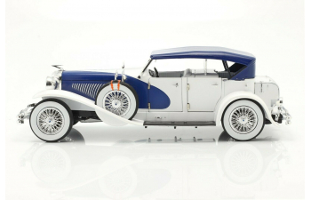 DUESENBERG II SJ La Grande Torpedo (1930), White/Blue