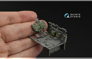 3D Декаль интерьера кабины A6M2 Zero (пр-ва Nakajima) (Border Model)