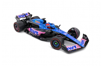 RENAULT F1 A523 Team Bwt Alpine №31 3rd Monaco Gp (2023) Esteban Ocon, Blue Pink