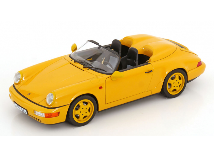 PORSCHE 911 Speedster (1993), yellow